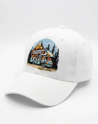 Kšiltovka Karavan - bílá